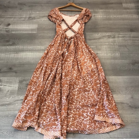 FREE PEOPLE DRESS Floral Print - Picture 6 of 9